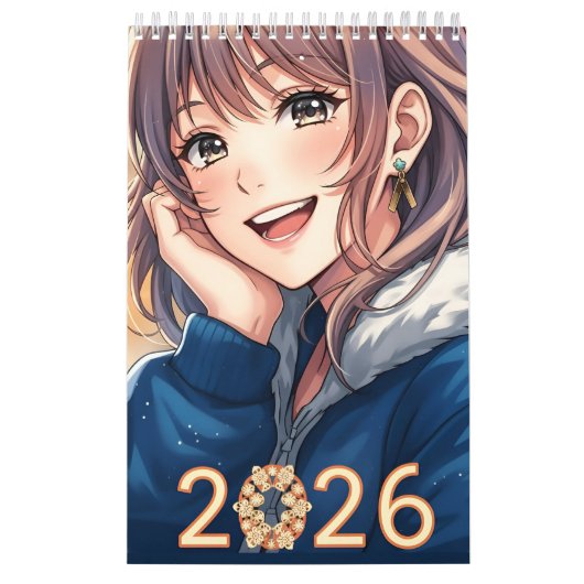 Anime Dreams 2026 - Calendar カレンダー (カバー)