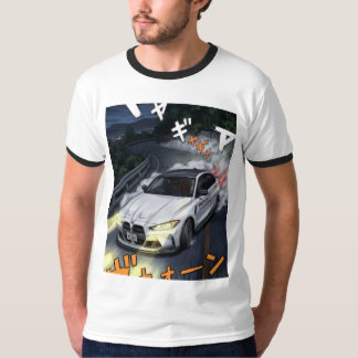 Anime Drift BMW ストリートレーシング グラフィックTシャツ | JD Tシャツ