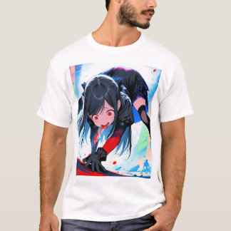 Anime Edge – 生成されたアート Tシャツ