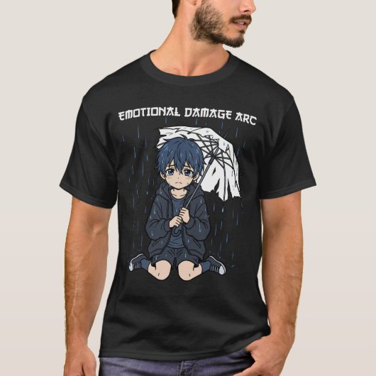 ANIME - EMOTIONAL DAMAGE ARC Tシャツ (正面)