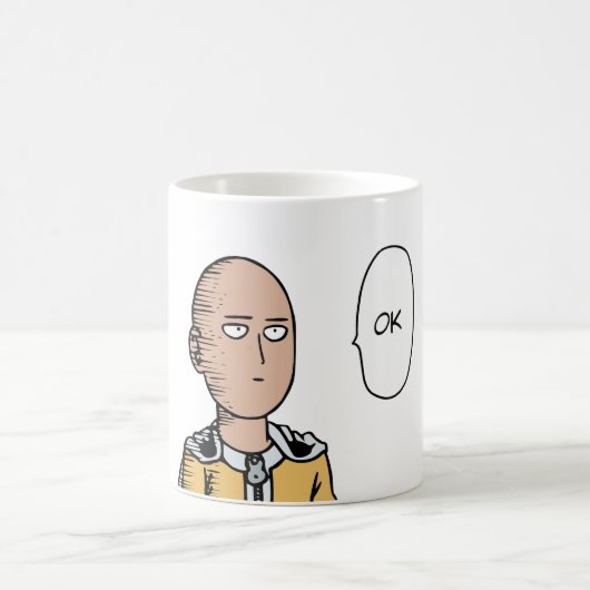 Anime Energy Mug：ステッカー&サス搭載 コーヒーマグカップ (中央)