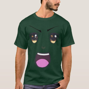 Anime Eyes 怒 Japan Culture Art Aes日本の賞 Tシャツ