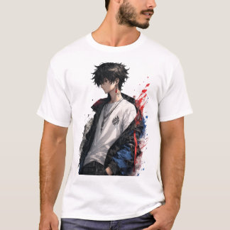 Anime Eyes "I SEE YOU" ホワイトTシャツ | オリジナル ア Tシャツ