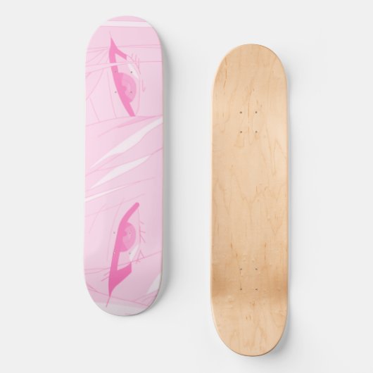 Anime Eyes Skateboard Deck スケートボード (正面)