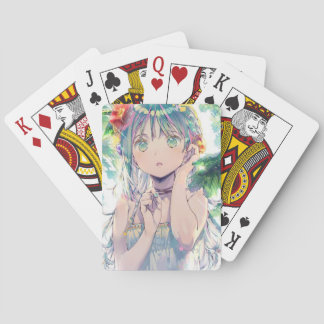 Anime faced box of playing cards トランプ