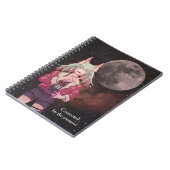 Anime, full moon, Nebula ノートブック (左側)