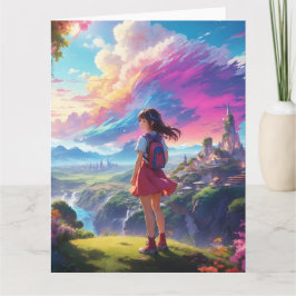 Anime Girlビュービスタ カード