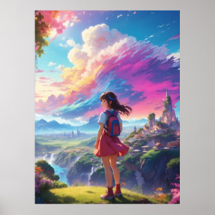 Anime Girlビュービスタ ポスター