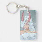 Anime, girl, キーホルダー (正面)