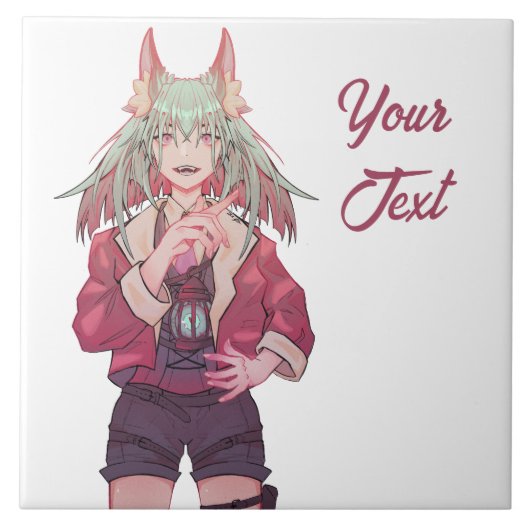 Anime girl タイル (正面)