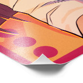 Anime, girl  フォトプリント            (角)