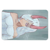 Anime girl マグネット (横)