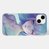 Anime Girl モノグラムの Case - Mate iPhone Case Case-Mate iPhoneケース (裏面 (横))
