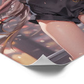 Anime Girl AI生成 ポスター (角)