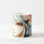 Anime girl art コーヒーマグカップ (中央)
