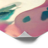 Anime Girl Crowned with Lotus Blossoms ポスター (角)