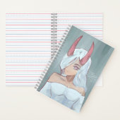 Anime, girl, fantasie  ノートブック (内側)