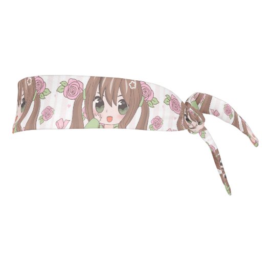 ANIME GIRL HAPPY タイヘッドバンド (回転90)