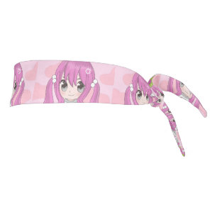 ANIME GIRL HAPPY タイヘッドバンド