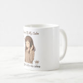 Anime Girl Headphones Mug – 私の平穏の女王 コーヒーマグカップ (正面右)