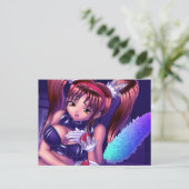 Anime Girl - Honey ポストカード (スタンド正面)