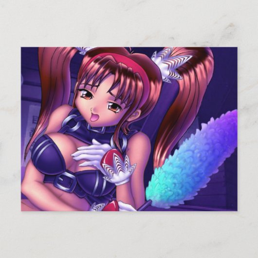 Anime Girl - Honey ポストカード (正面)