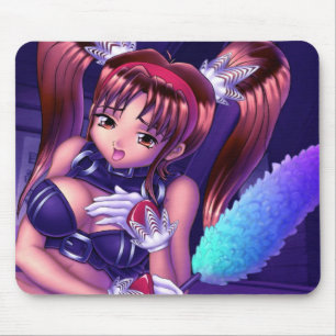 Anime Girl - Honey マウスパッド