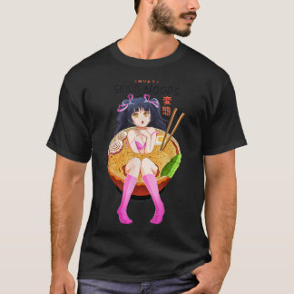 Anime Girl Japanese - Send Noods Ramen Noodle Bowl Tシャツ