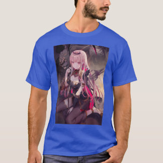 Anime Girl Kawaii Waifu Aesthetic Japanese Manga O Tシャツ