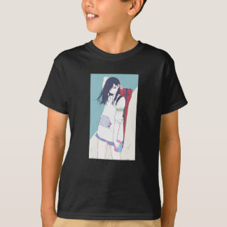 Anime Girl Lofi Aesthetic Retro 90s Waifu Japanese Tシャツ