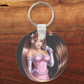Anime Girl - Nikki キーホルダー (正面)