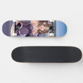 Anime Girl - Nikki スケートボード (横)