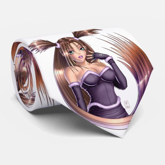 Anime Girl - Nikki ネクタイ (ロール)