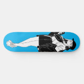 Anime Girl Out On Town Skateboard Deck スケートボード (横)