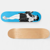 Anime Girl Out On Town Skateboard Deck スケートボード (横)