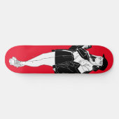 Anime Girl Out On Town Skateboard Deck スケートボード (横)