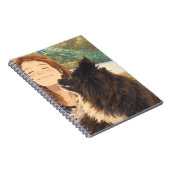 Anime Girl & Puppy Photo Notebook ノートブック (右側)