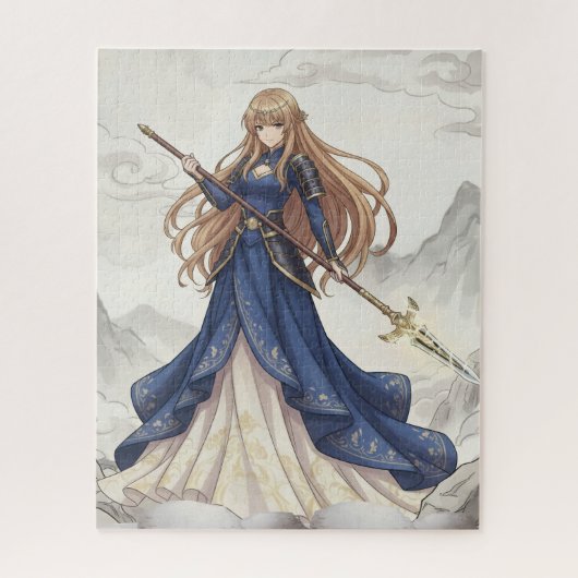 Anime Girl Puzzle ジグソーパズル (縦)