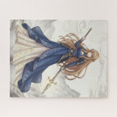 Anime Girl Puzzle ジグソーパズル (横)