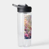 Anime Girl Reading Personalized ウォーターボトル (右面)