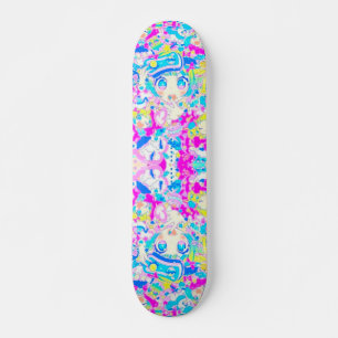 Anime Girl Remix Skate Deck 2023 スケートボード