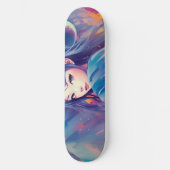 Anime girl skateboard Ai スケートボード (正面)