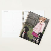 Anime Girl & Two Dogs Weekly Planner プランナー手帳 (ディスプレー)