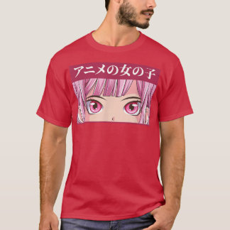 Anime Girl Waifu Japanese Aesthetic Kawaii Otaku T Tシャツ