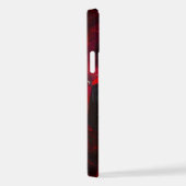 Anime Girl with Red Scarf Phone Case Stylish iPhoneケース (右側面)