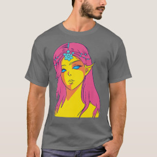 Anime GirlFairy Japan Culture ArtJapanese Aestetti Tシャツ