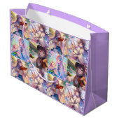 Anime Girls with Violin and Axolotls誕生日 ラージペーパーバッグ (裏面アングル)