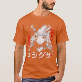 Anime Goth Grunge Demon Girl Waifu Horror Alt Aest Tシャツ