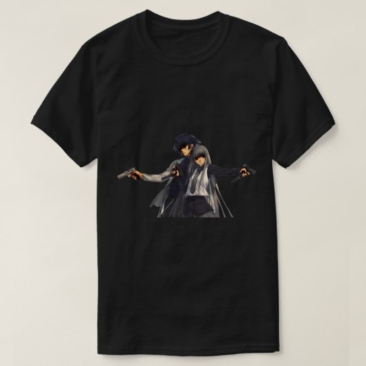 Anime Gun, Anime Firearm Weapon Girls with guns Ch Tシャツ (デザイン正面)