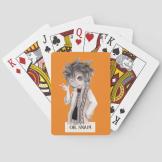 Anime Guy O SNAP、オリジナルスケッチ トランプ